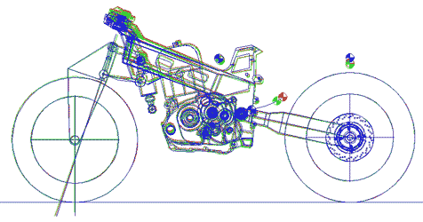 Das CAD-Modell der TG1